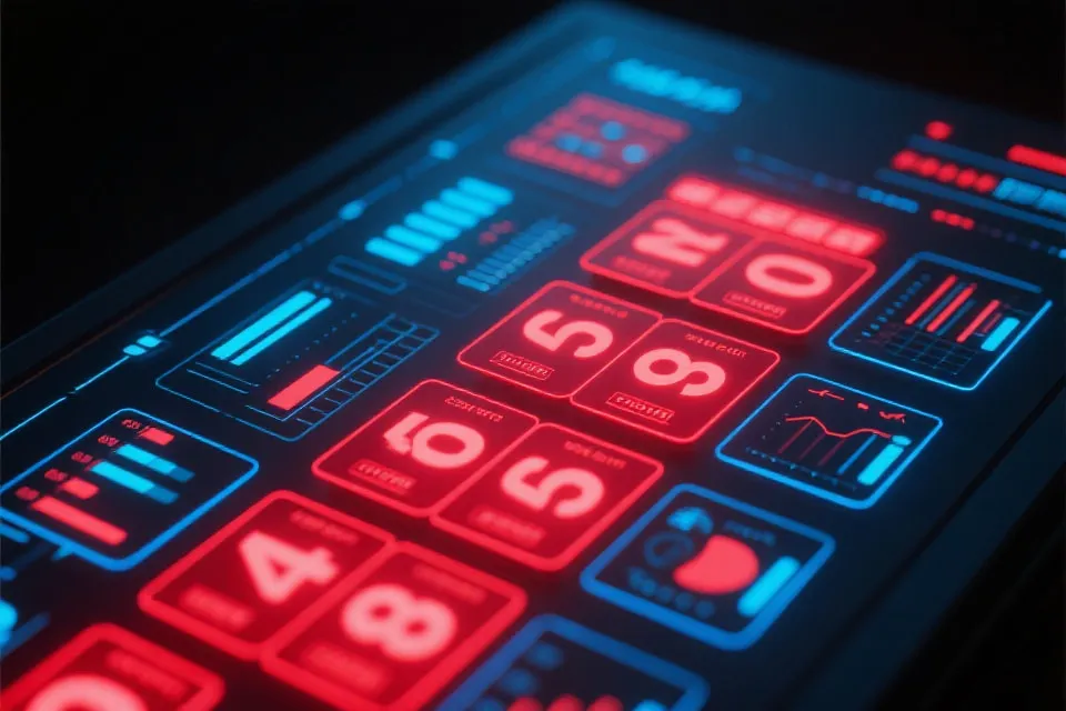 澳洲幸运10实时开奖数字展示示意图